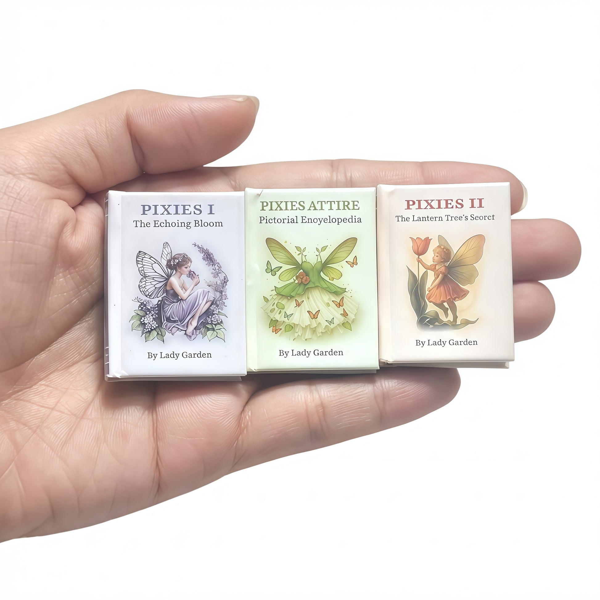 miniature pixie encyclopedia book 1:6 scale fdmini