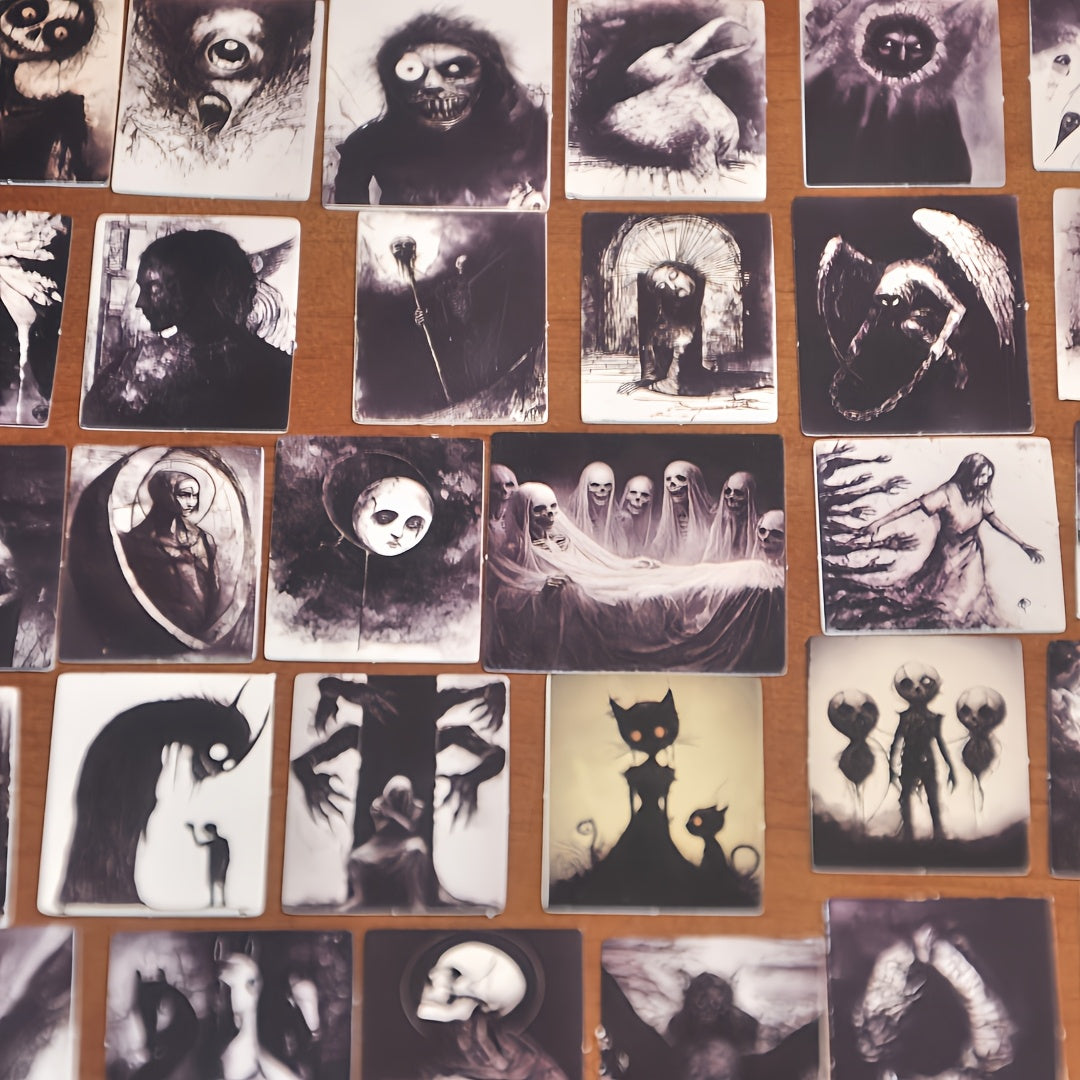 gothic poster and camera prop kit 69pcs fdmini