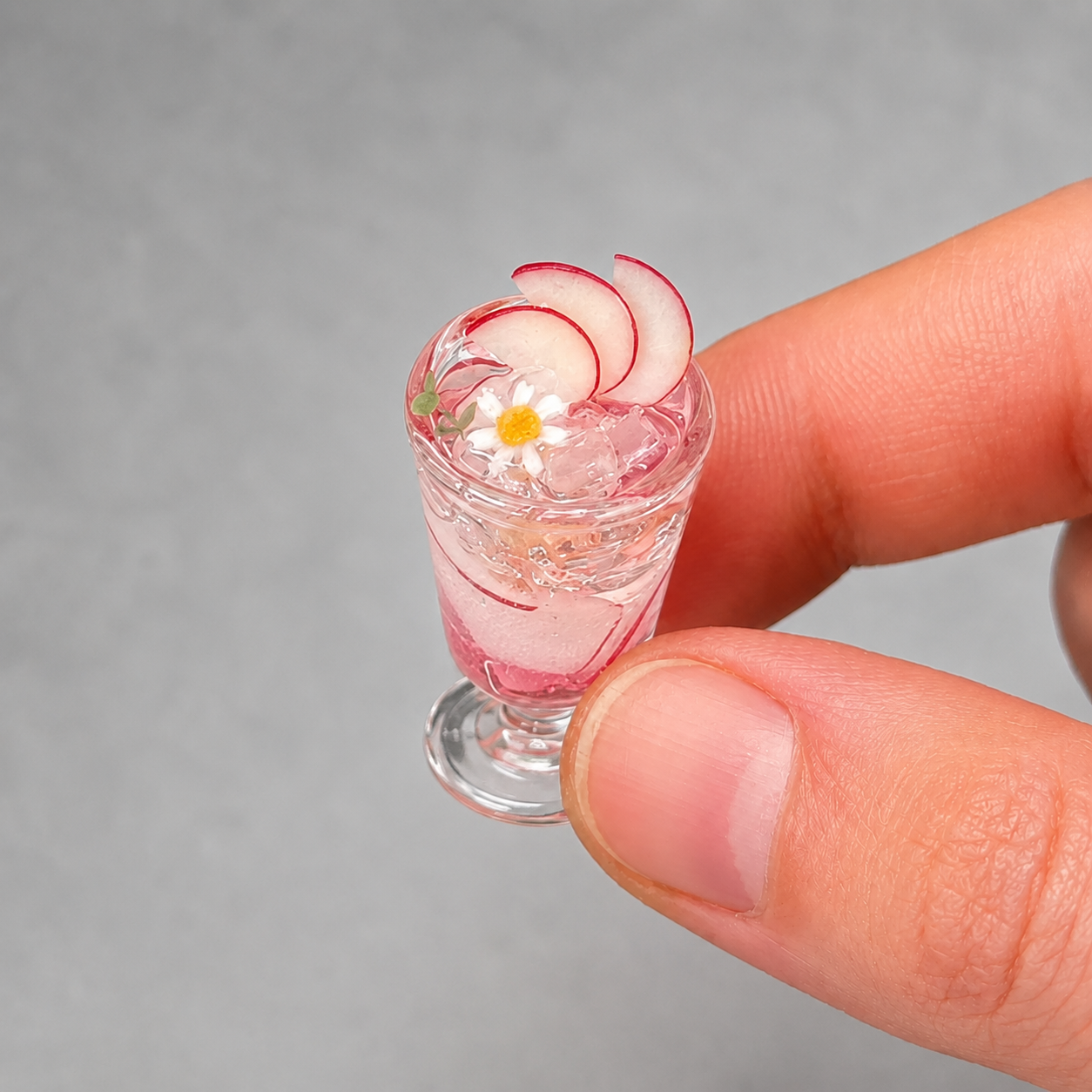 1:6 Scale Miniature Summer Fruit Drink & Parfait Collection – 8 Styles Dollhouse Mango, Strawberry, Citrus & Watermelon Café Set, Handmade Polymer Clay Kawaii Food for Blythe BJD Diorama