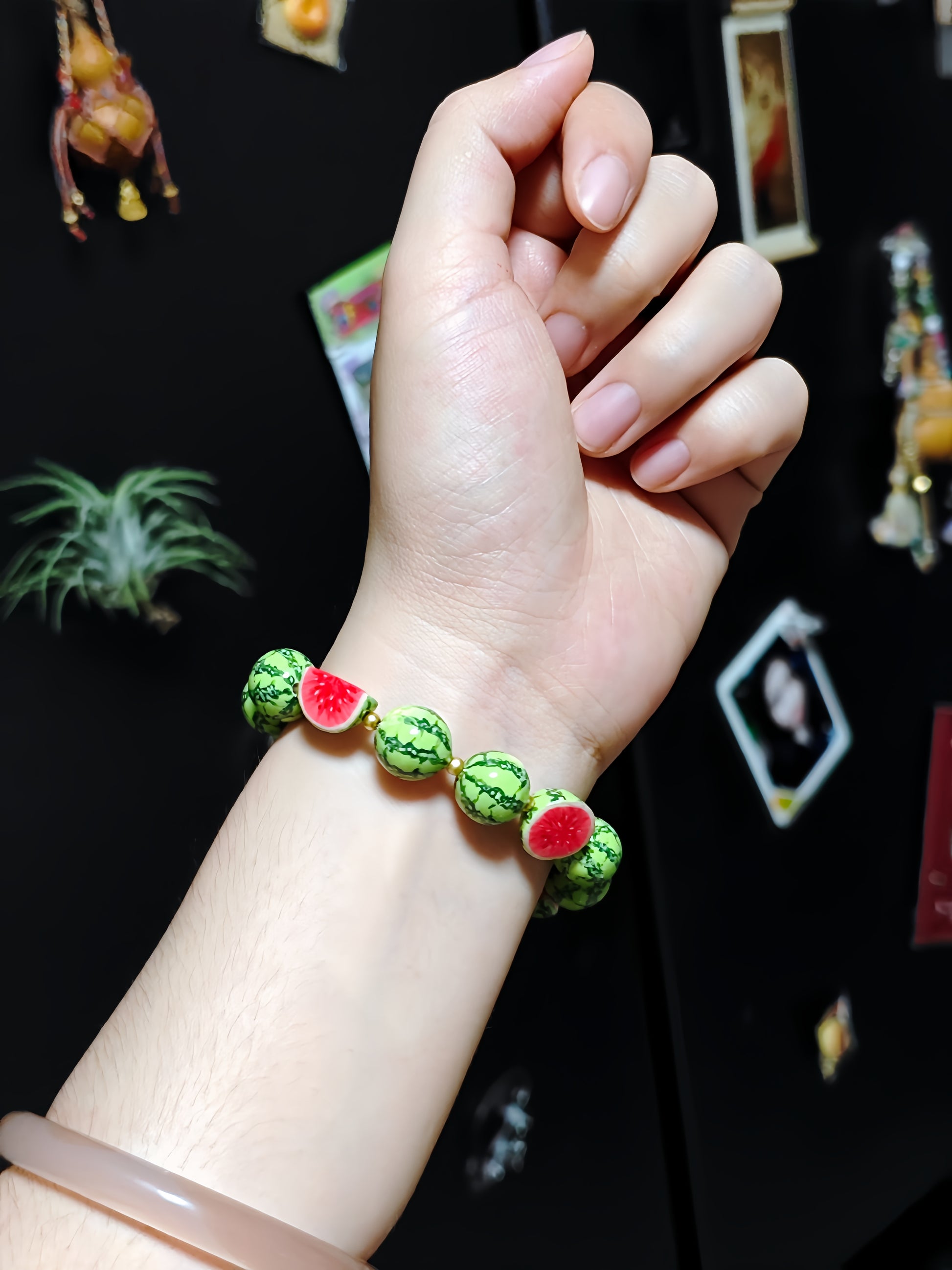 artisan watermelon jewelry bracelet fdmini