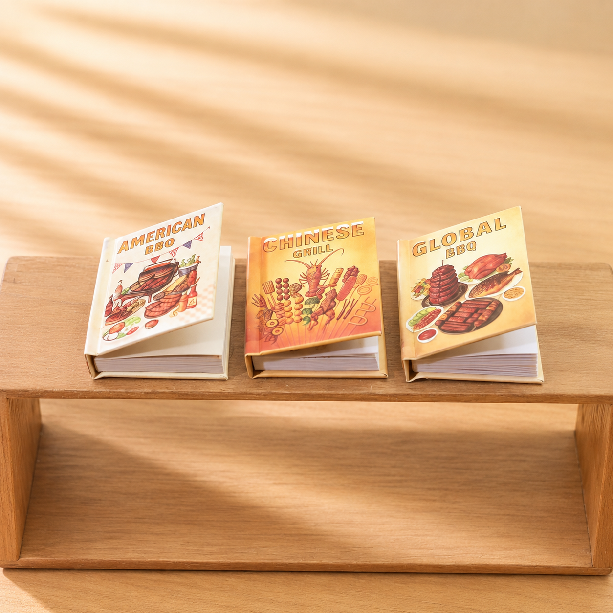 BBQ Cookbook Set — 1:6 Scale