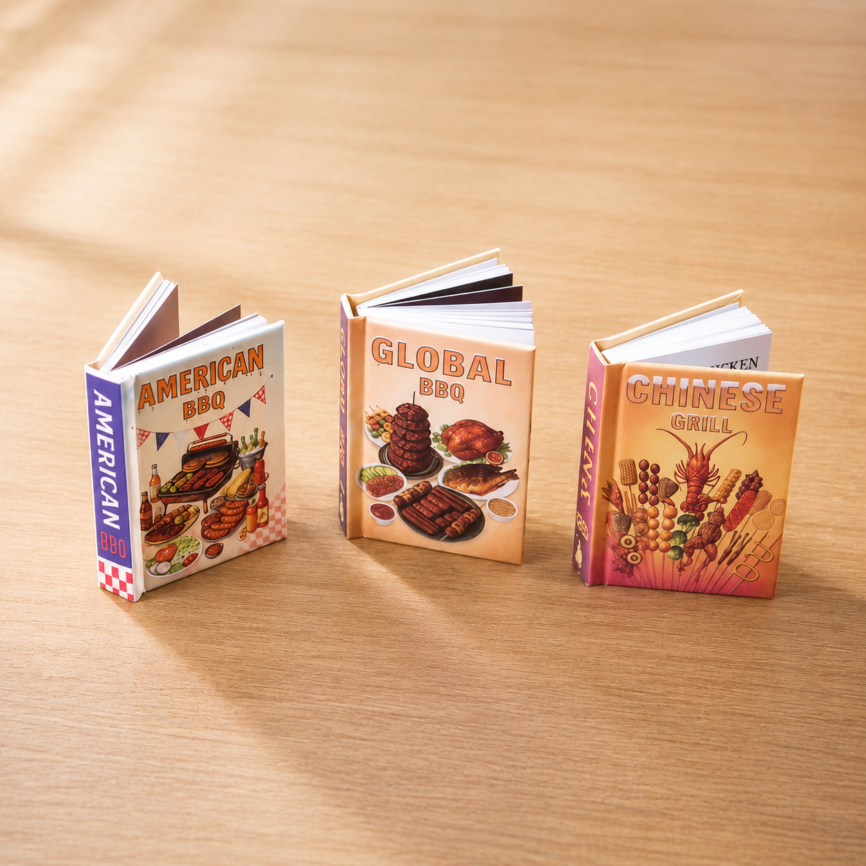 BBQ Cookbook Set — 1:6 Scale
