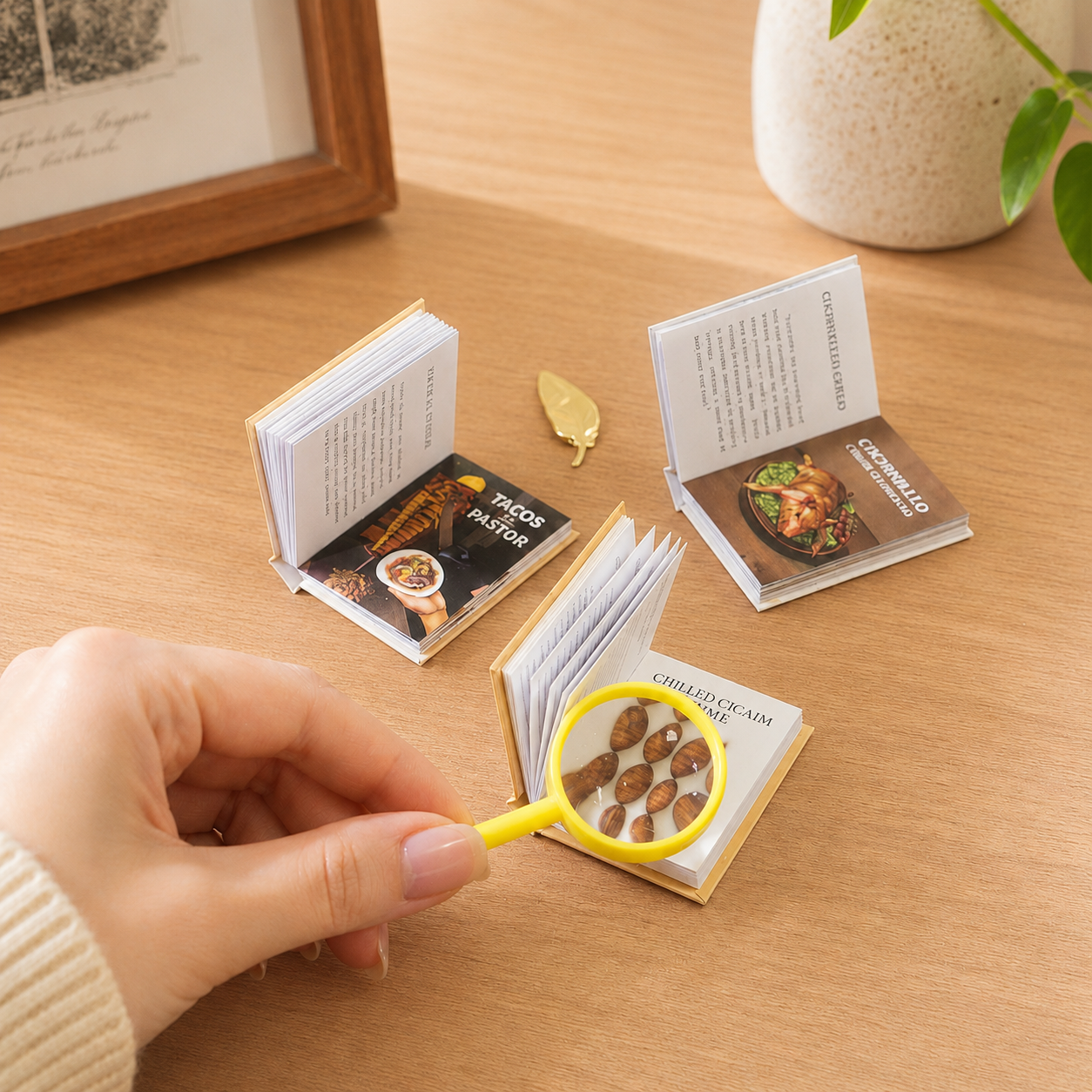 BBQ Cookbook Set — 1:6 Scale