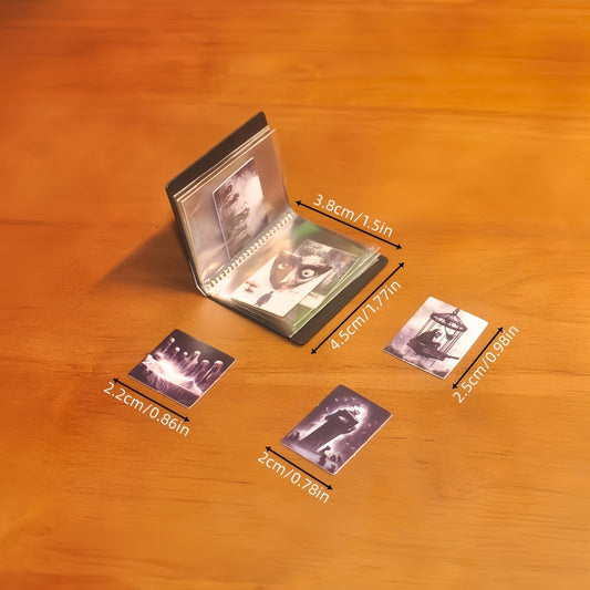 gothic horror miniature art paper set 70pcs fdmini