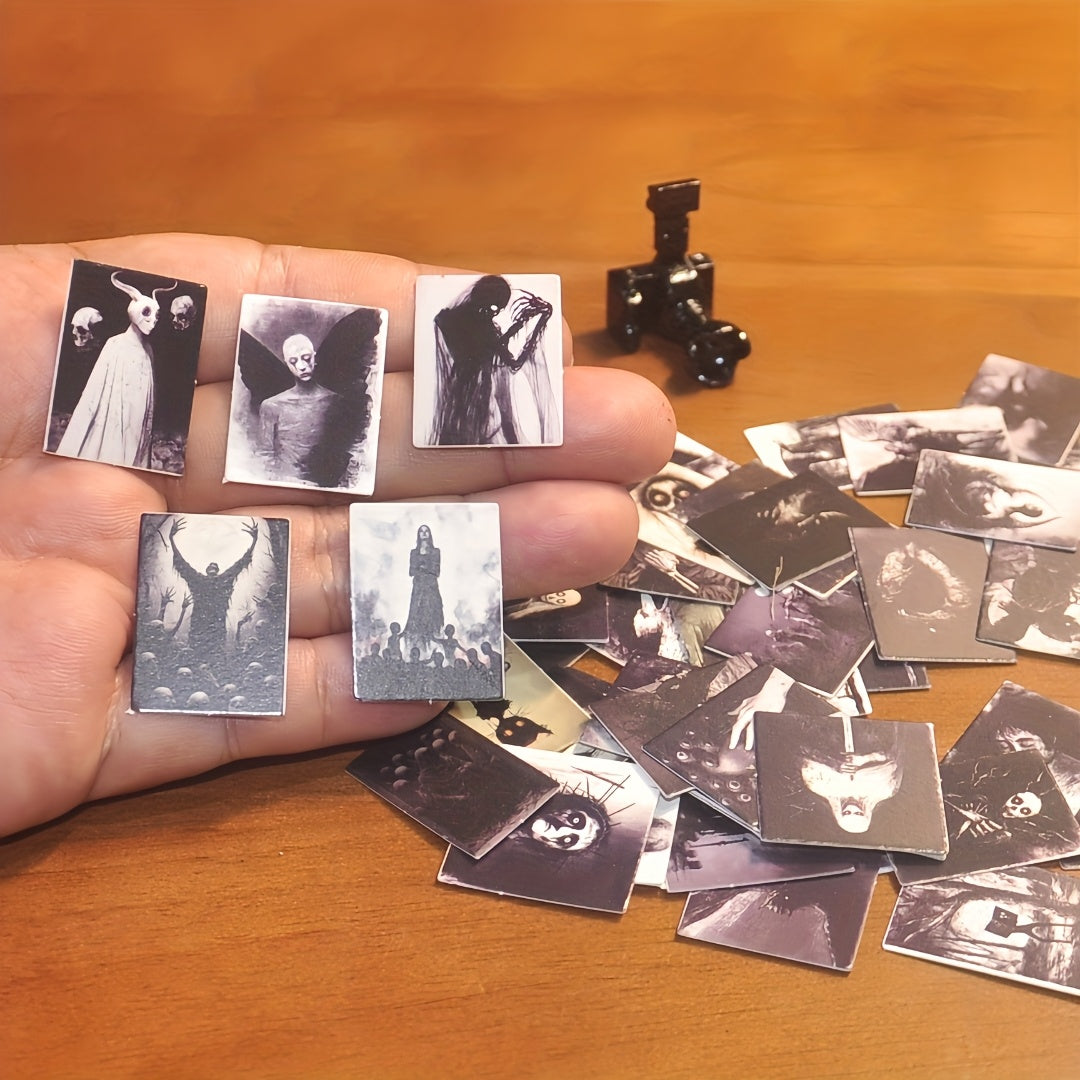 gothic poster and camera prop kit 69pcs fdmini