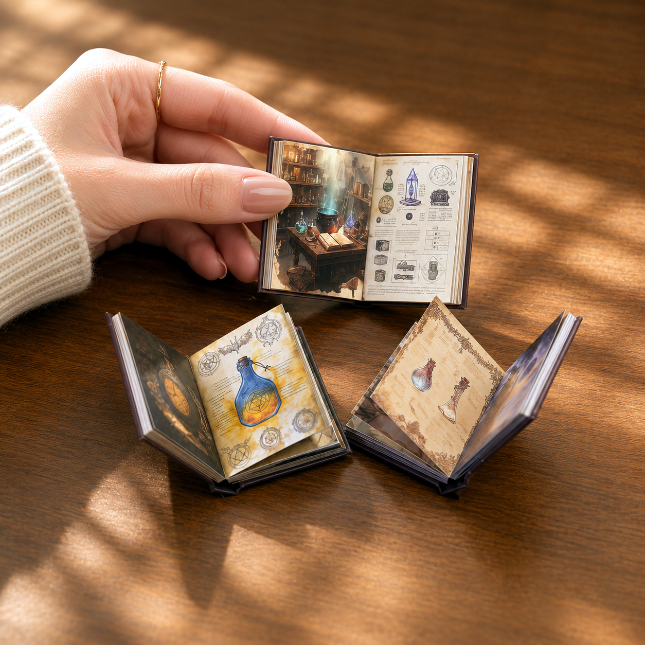 Wizard Spellbooks — 3pcs