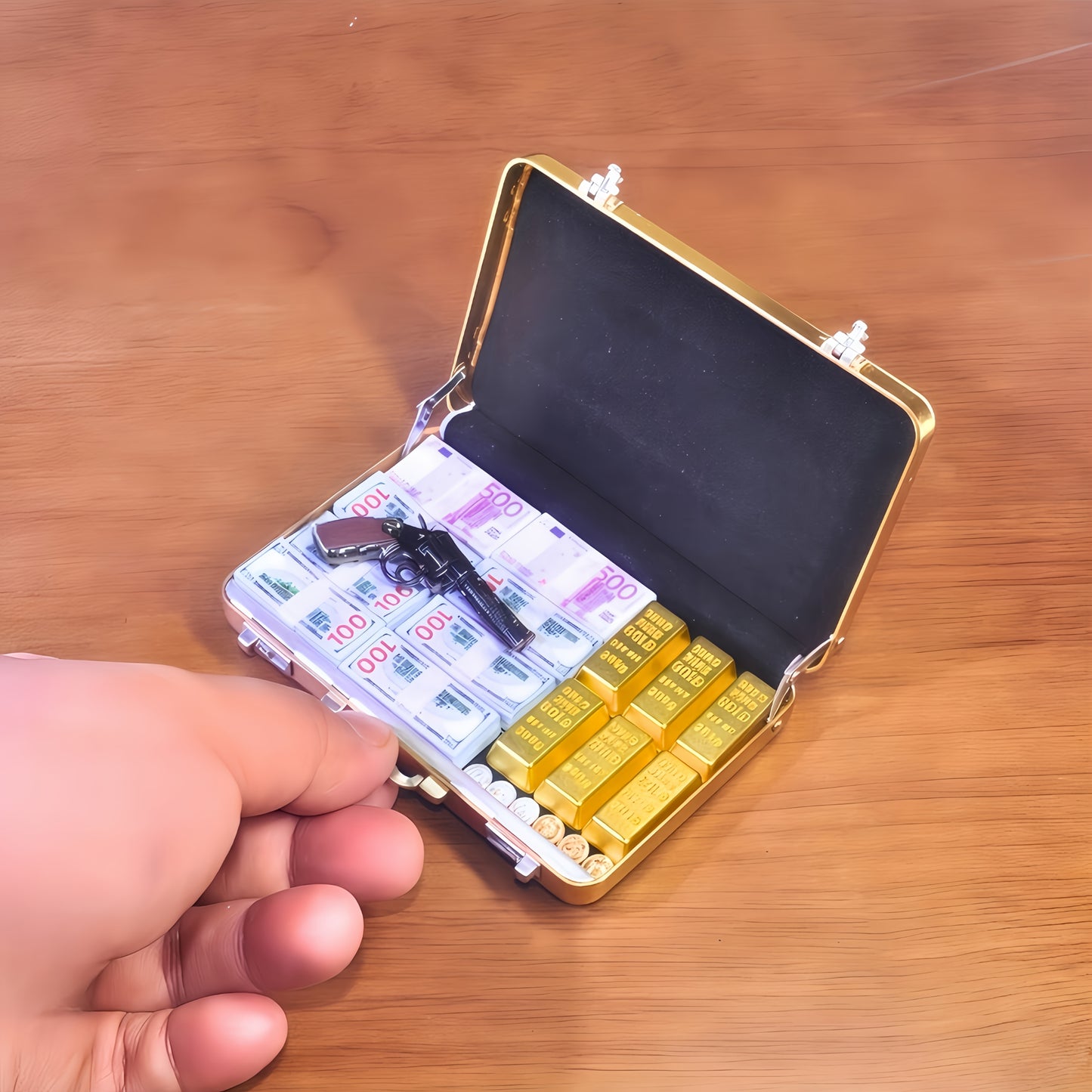 miniature collector briefcase set for action figures fdmini