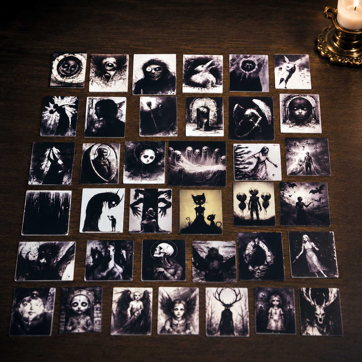 Gothic Poster & Camera Prop Kit — 69pcs