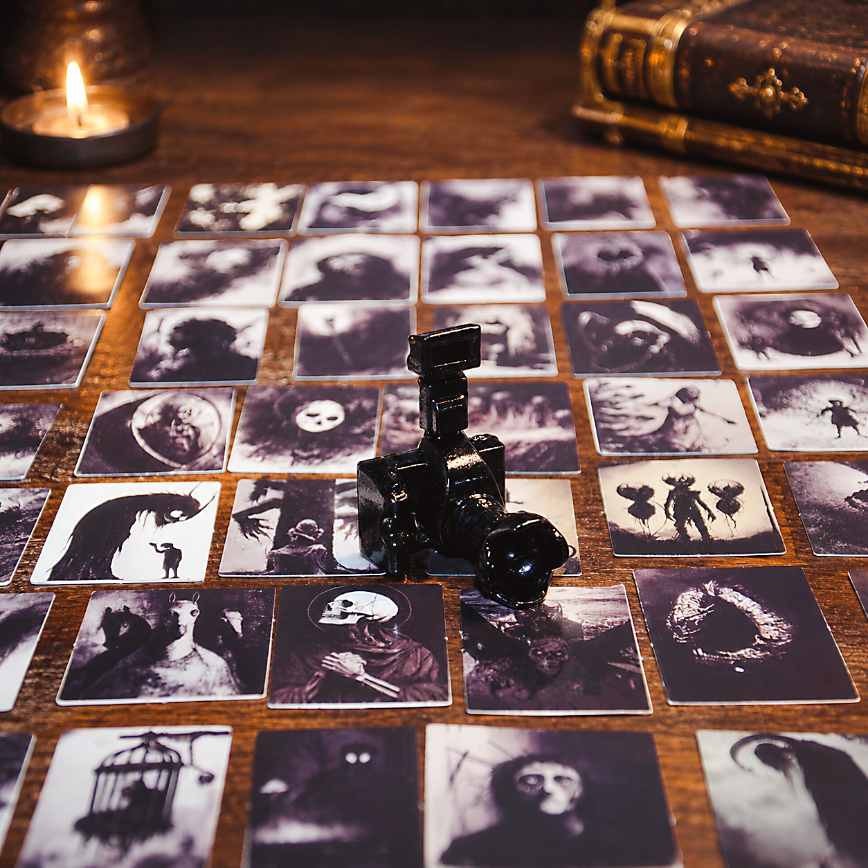 Gothic Poster & Camera Prop Kit — 69pcs