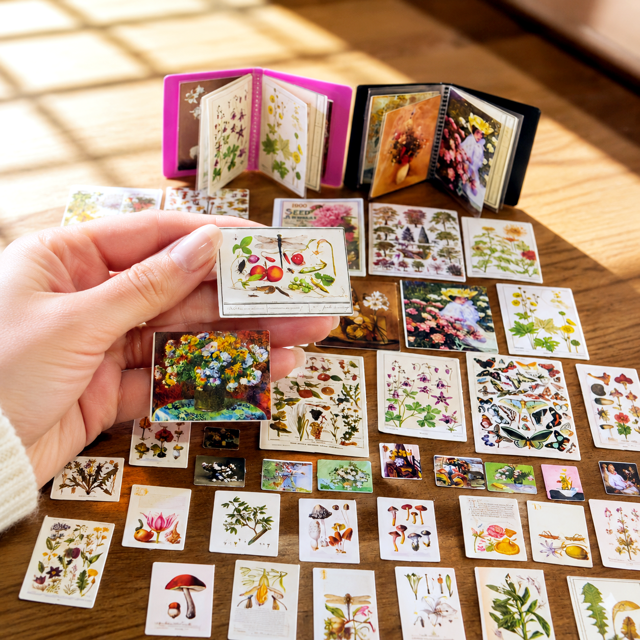 Plant Posters & Postcards Set — 48pcs