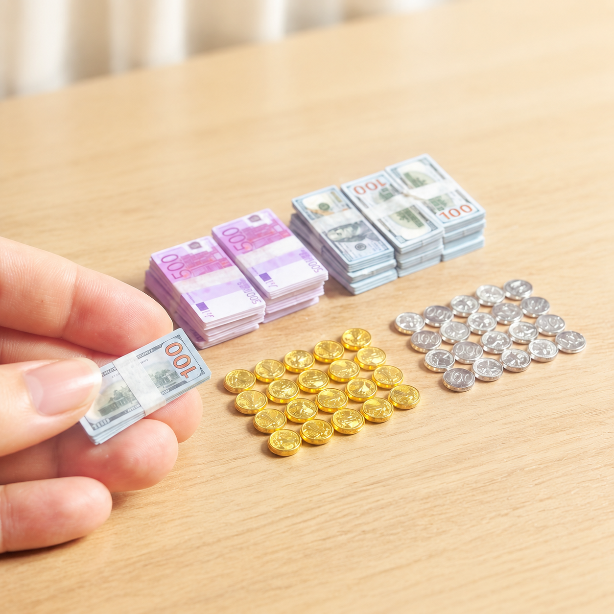 Miniature Money Set