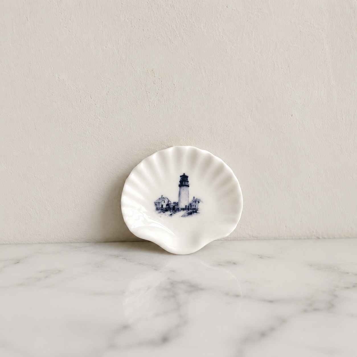 FDMINI Mini Ceramic Plates – 6 Coastal Shell & Embossed Floral Designs Miniature Dish Props for 1:6 Scale Dollhouse, BJD & Blythe Scenes