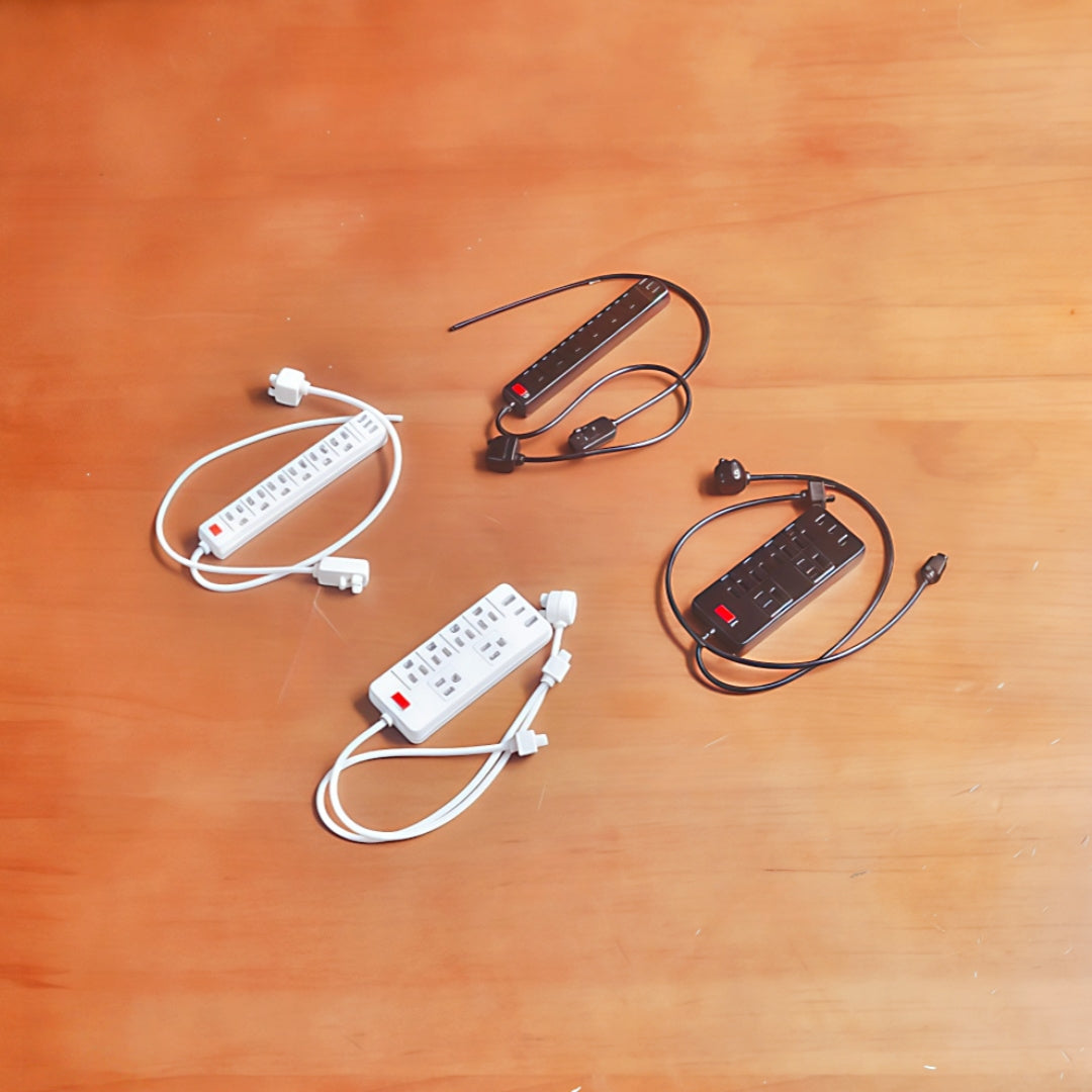 handmade clay miniature power strip 1:6 scale fdmini