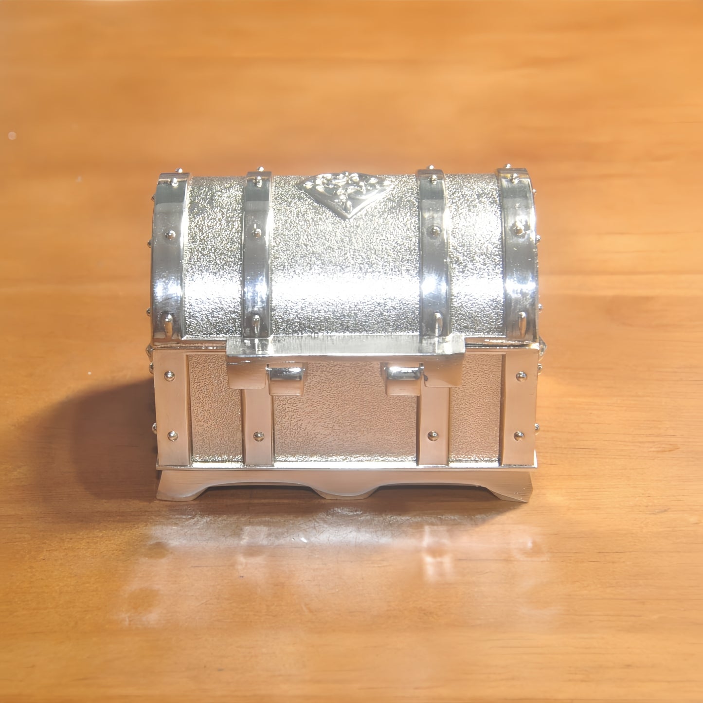1:6 Scale Miniature Silver Treasure Chest Elite Set - Includes Bullion, Coins & Cash