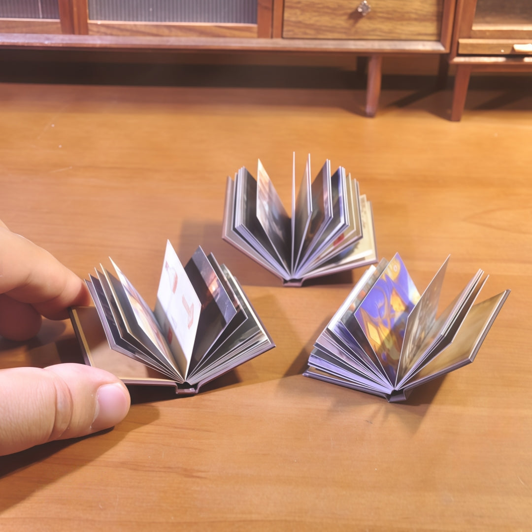 handmade miniature wizard spellbooks 1:6 scale fdmini