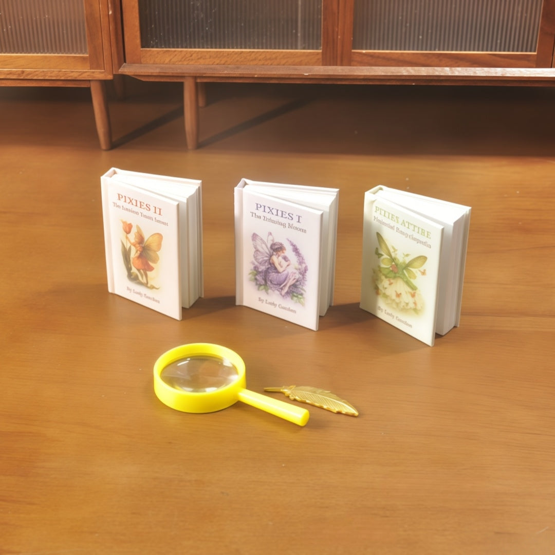 tiny pixie reference book for diorama 1:6 scale fdmini