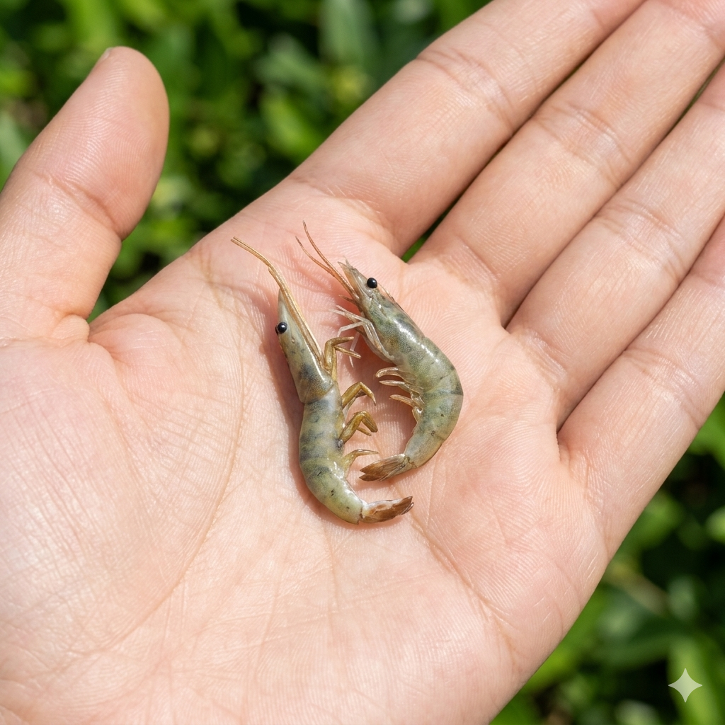 Miniature Raw Shrimp - Hand-Sculpted 1:6 Scale Fresh Whole Prawns with Heads, Translucent Gray-Green Body & Long Antennae, Realistic Seafood Dollhouse Food for Blythe & Barbie Kitchen Dioramas, Resin Jewelry & Polymer Clay Food