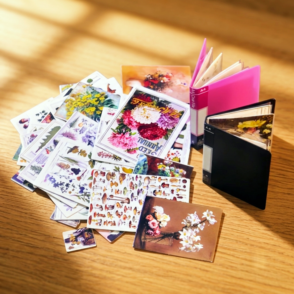 Plant Posters & Postcards Set — 48pcs