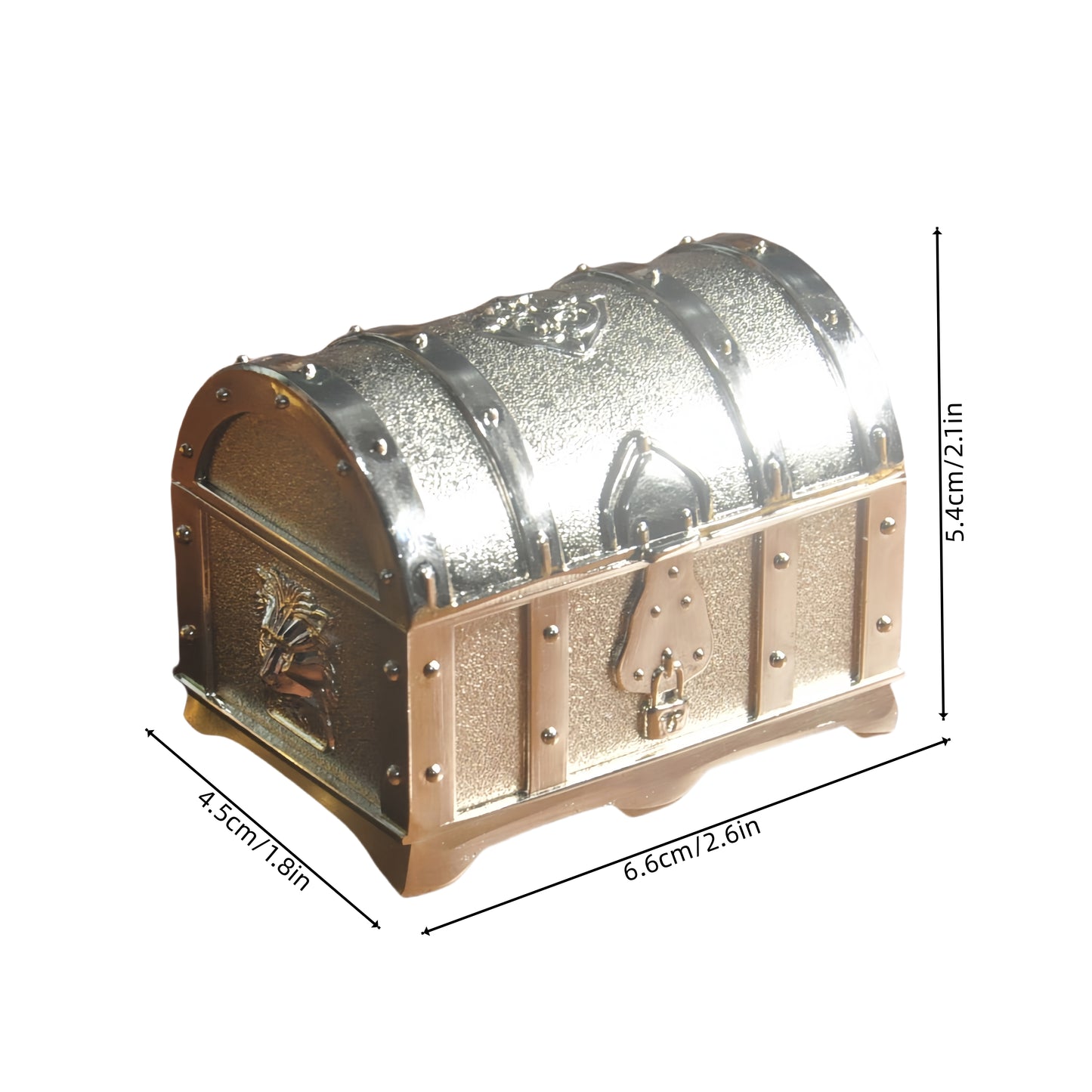 1:6 Scale Miniature Silver Treasure Chest Elite Set - Includes Bullion, Coins & Cash